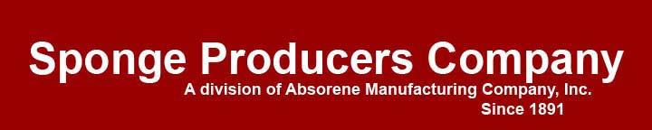 Sponge Producers Company, supplier of dry cleaning soot eraser sponges know as the chemical chem sponge, compressed cellulose sponges, Absorene Wallpaper dough cleaner, paper & book cleaner, etc.
